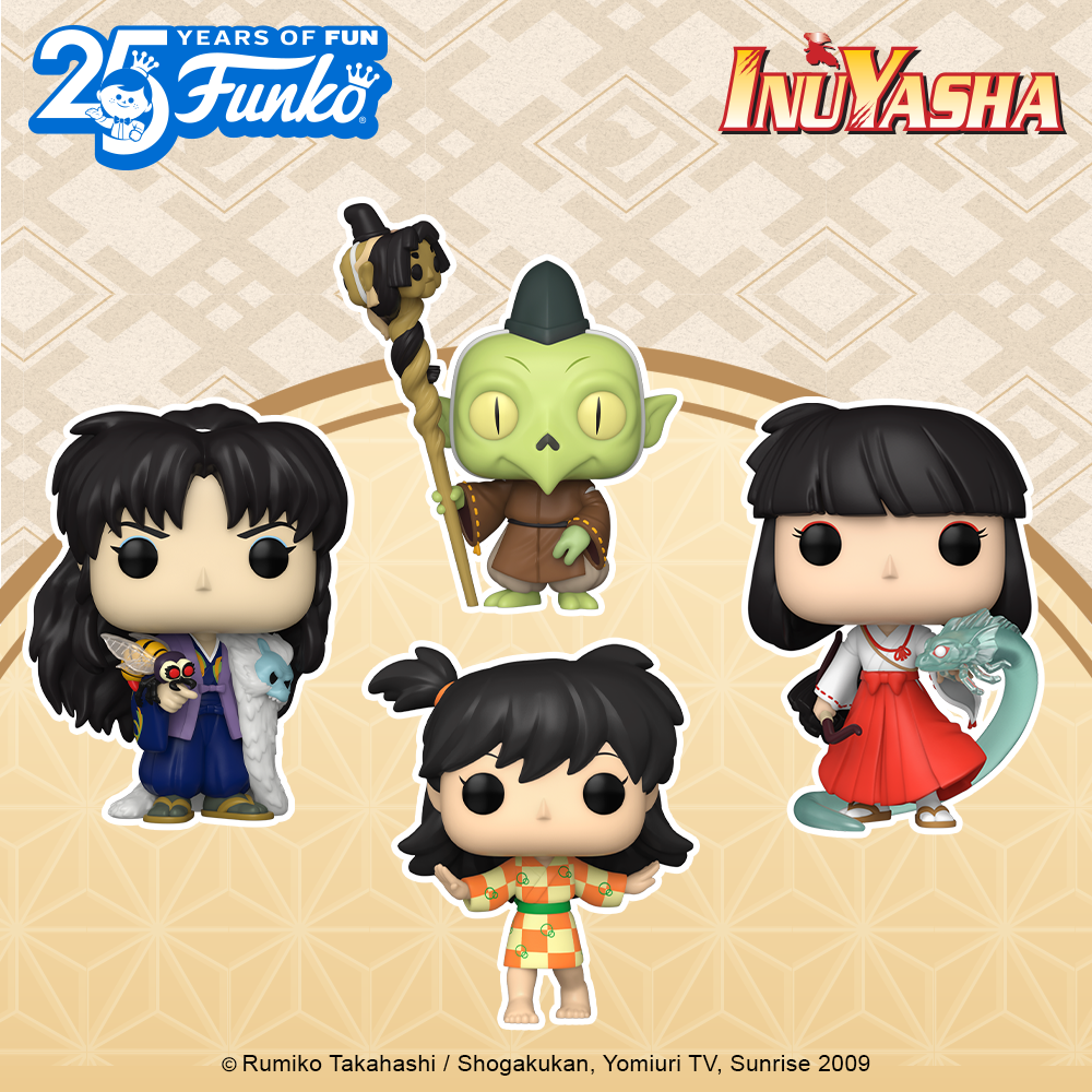 Funko Pop! Animation: Inuyasha Funko Pop! Vinyl Figures (2023)