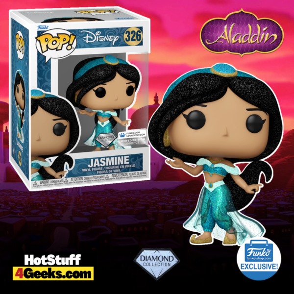 2023 NEW Jasmine Diamond Funko Pop! & Palace Backpack Bundle