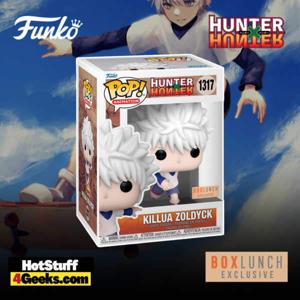 2023 NEW Hx - Killua Zoldyck (Skateboarding) Funko Pop!