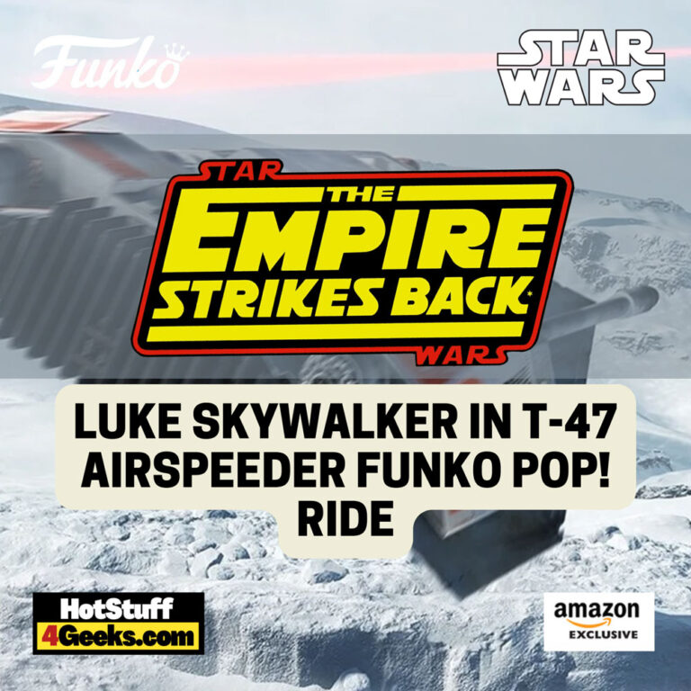 Funko Pop! Rides Star Wars: Hyperspace Heroes – Luke Skywalker in T-47 Airspeeder Funko Pop! Ride Vinyl Figure – Amazon Exclusive