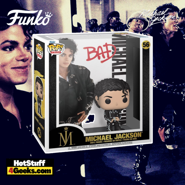 2023 New Michael Jacksons Bad Funko Pop Album The Legend Is Back