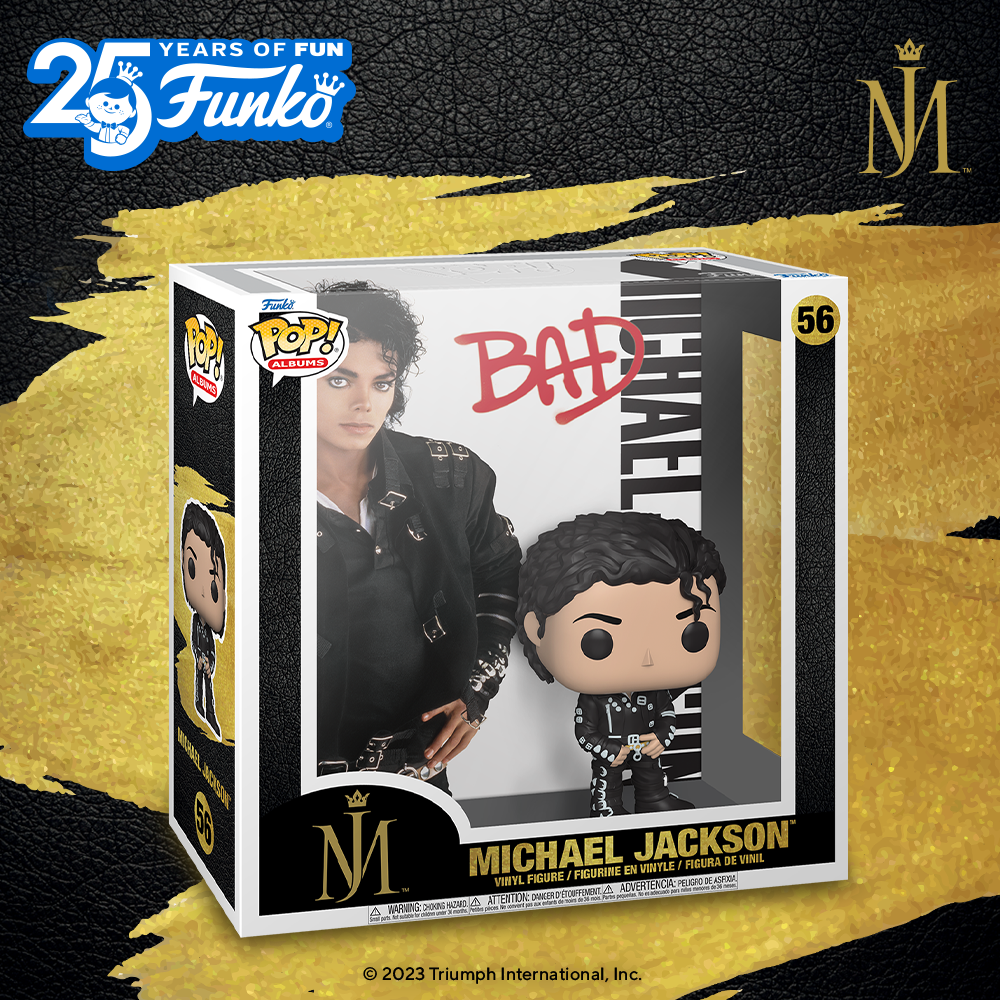 Funko Pop! Albums: Michael Jackson's Bad Funko Pop! Album Vinyl Figure