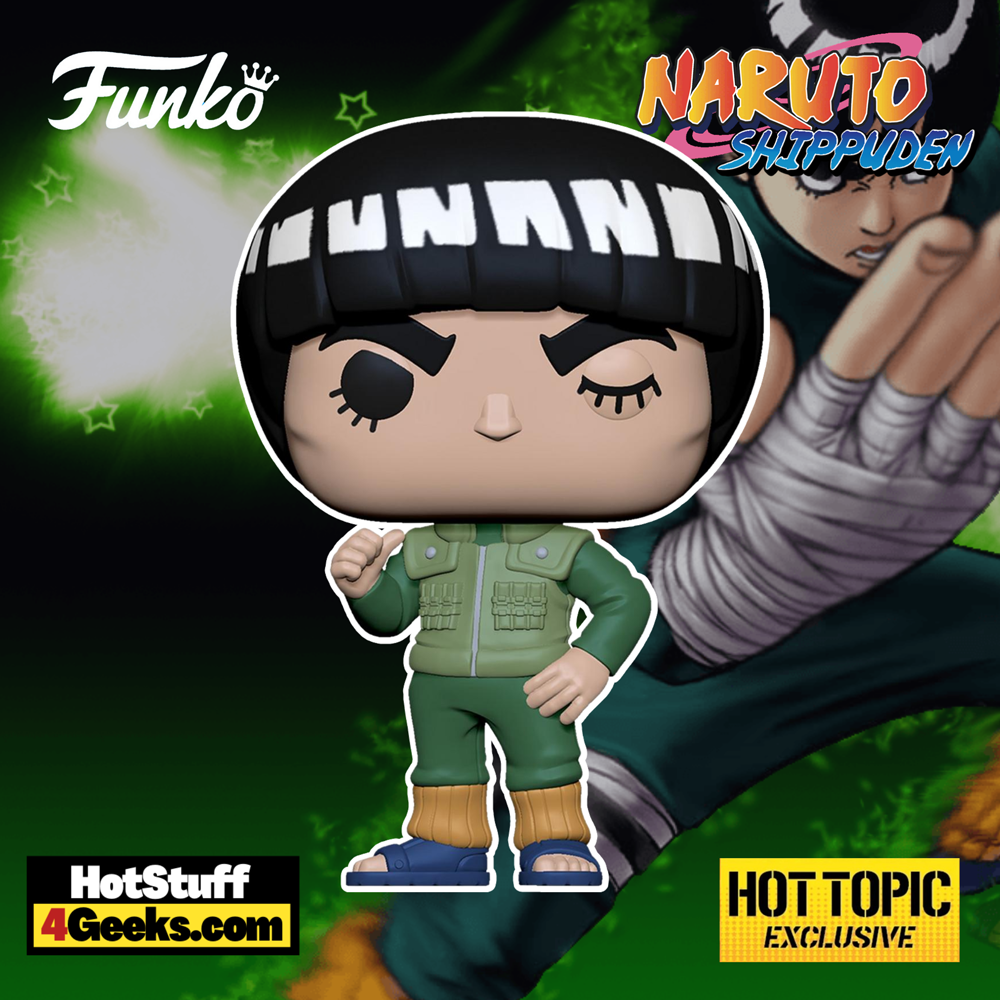 Funko Pop! Animation: Naruto Shippuden - Might Guy Funko Pop! Vinyl Figure (2023) - Hot Topic Exclusive