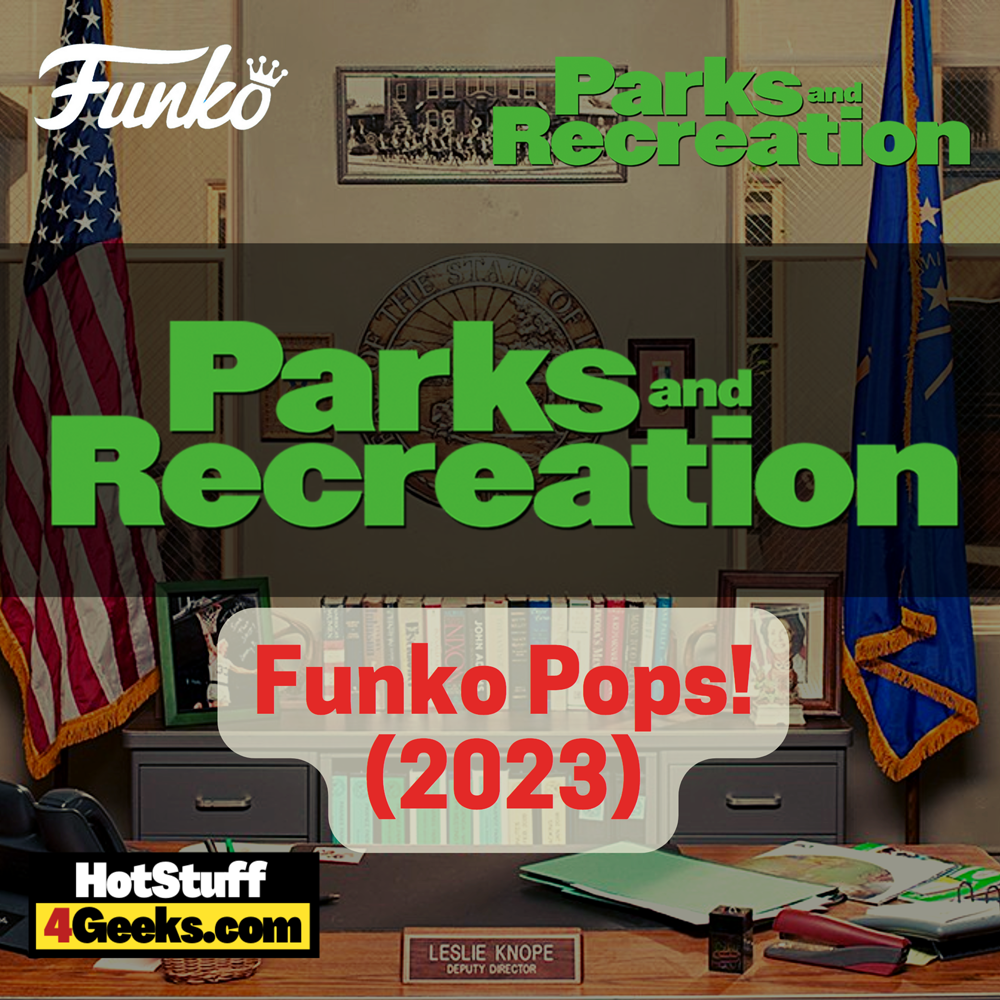 2023 NEW Parks and Recreation Funko Pops! Pawnee's Finest