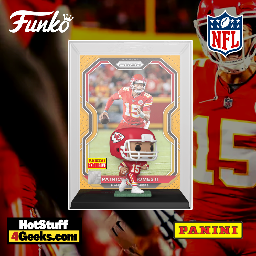 Patrick Mahomes II Funko POP! available in-store at Get Thrifty! Scroll our  page to see what other Funko we have in right now!