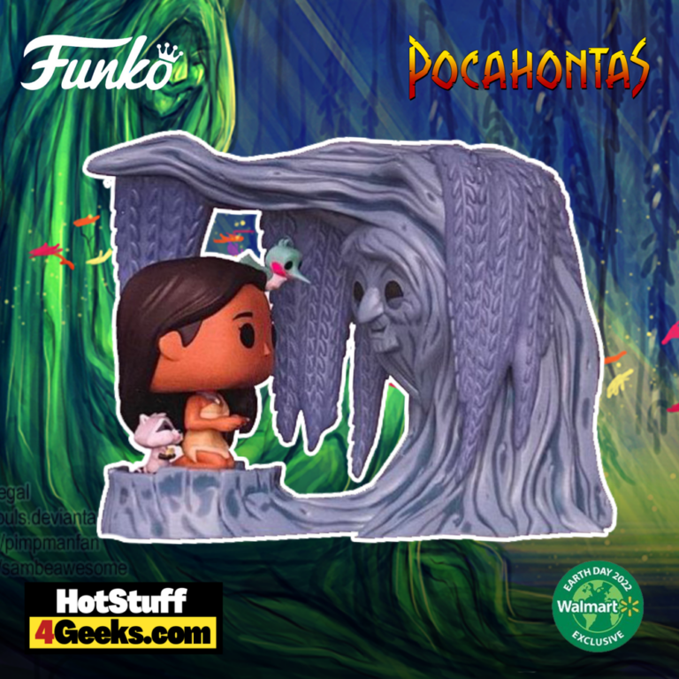 Funko Pop! Disney: Pocahontas: Pocahontas with Grandmother Willow Funko Pop! Moment Vinyl Figure -Earth Day Walmart Exclusive