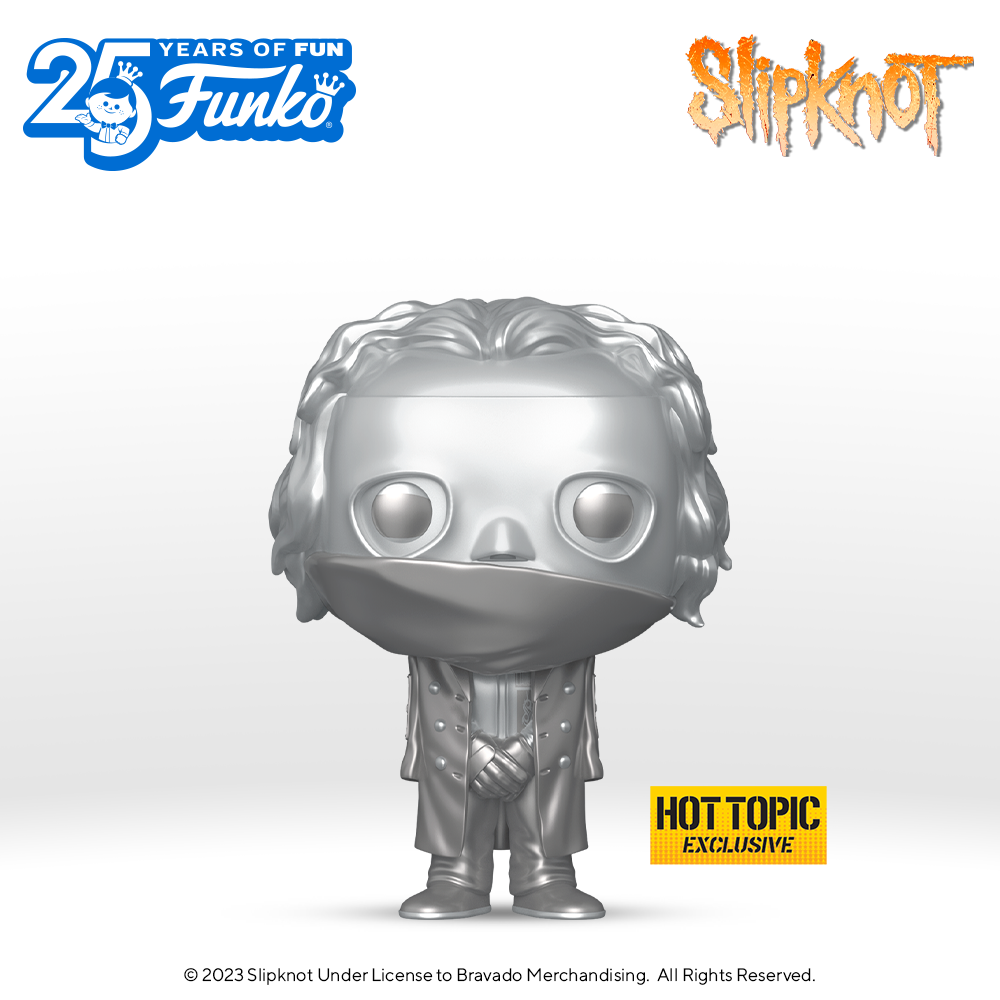 Funko Pop! Rocks: Slipknot - Corey Taylor Platinum Funko Pop! Vinyl Figure - Hot Topic Exclusive