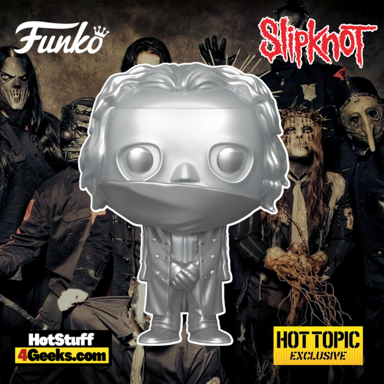 Funko Pop! Rocks: Slipknot - Corey Taylor Platinum Funko Pop! Vinyl Figure - Hot Topic Exclusive