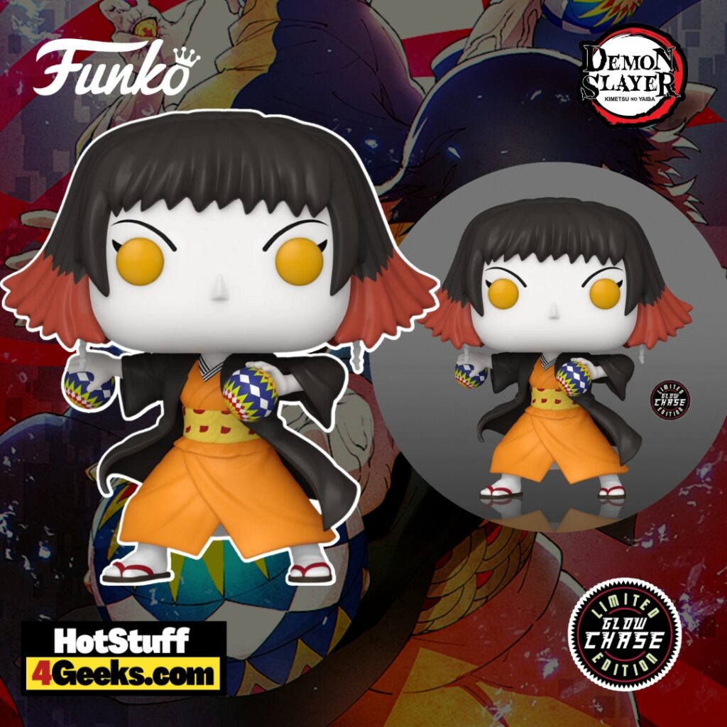 2023 NEW Demon Slayer: Susamaru With Glow Chase Funko Pop!