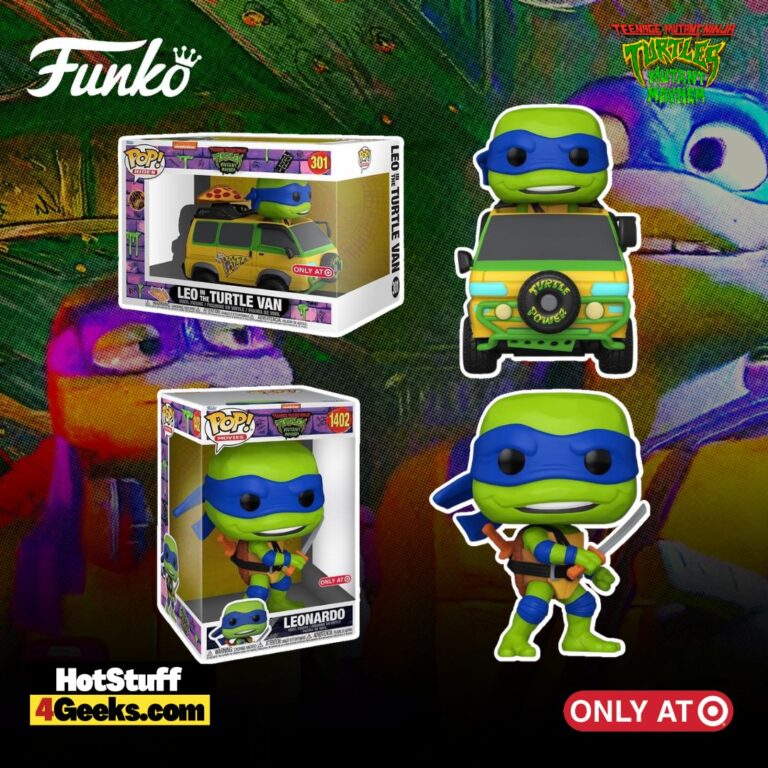 2023 NEW TMNT: Mutant Mayhem Funko Pops! Reveiled