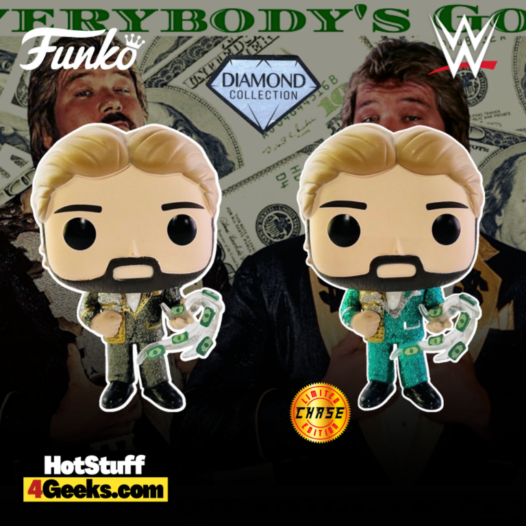 Funko Pop! WWE: Ted DiBiase with Million Dollar Belt Diamond Glitter Funko Pop! Vinyl Figure - Exclusive