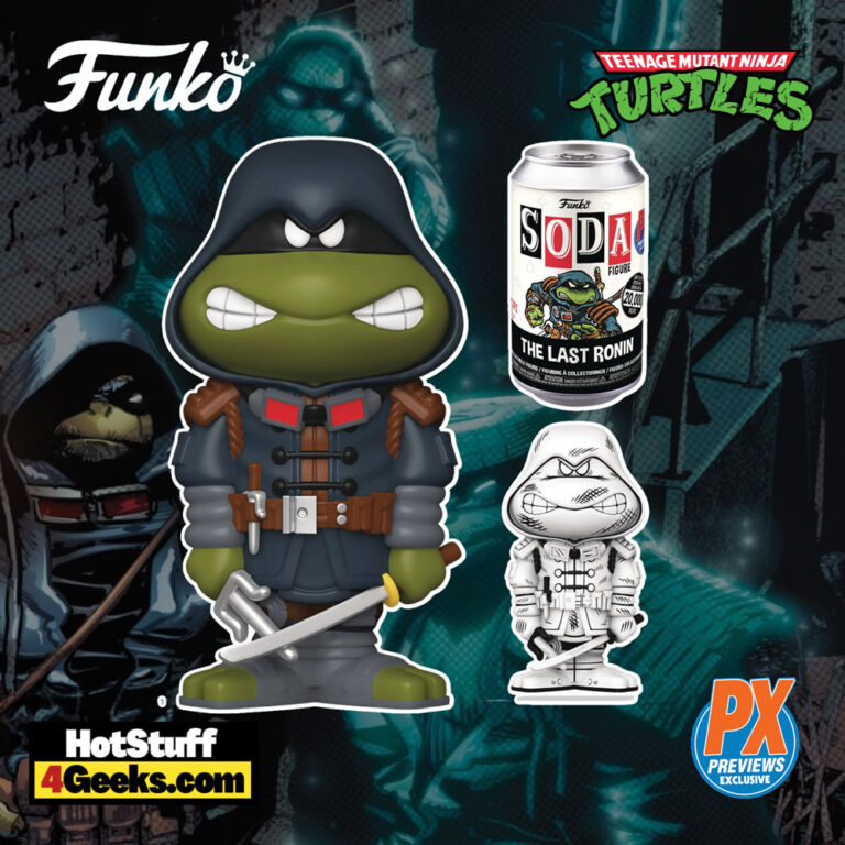 Funko Pop! Soda: Teenage Mutant Ninja Turtles - The Last Ronin Funko Vinyl Soda Figure - PX Previews Exclusive