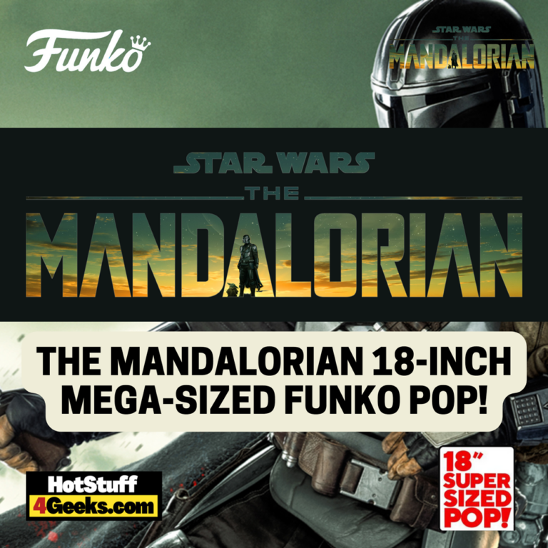 Funko Pop! Star Wars: The Mandalorian Season 3 - The Mandalorian 18-Inch Mega-Sized Funko Pop! Vinyl Figure - Exclusive