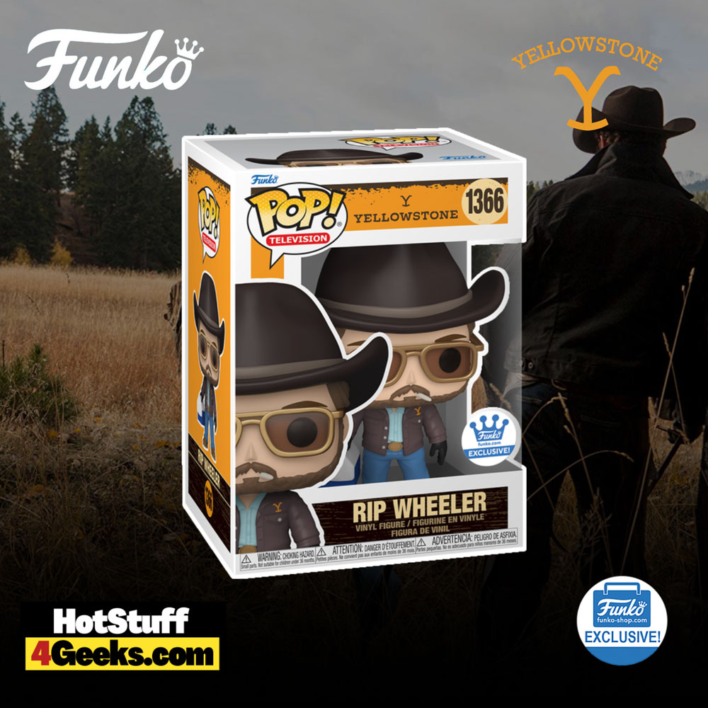 Funko Pop! Television: Yellowstone: Rip Wheeler with Cooler Funko Pop! Vinyl Figure - Funko Shop Exclusive