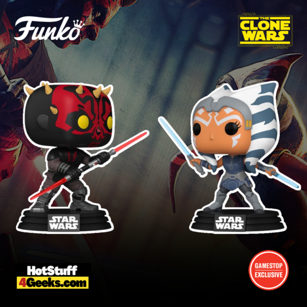 2023 NEW Ahsoka Tano Vs. Darth Maul 2Pack Funko Pop!