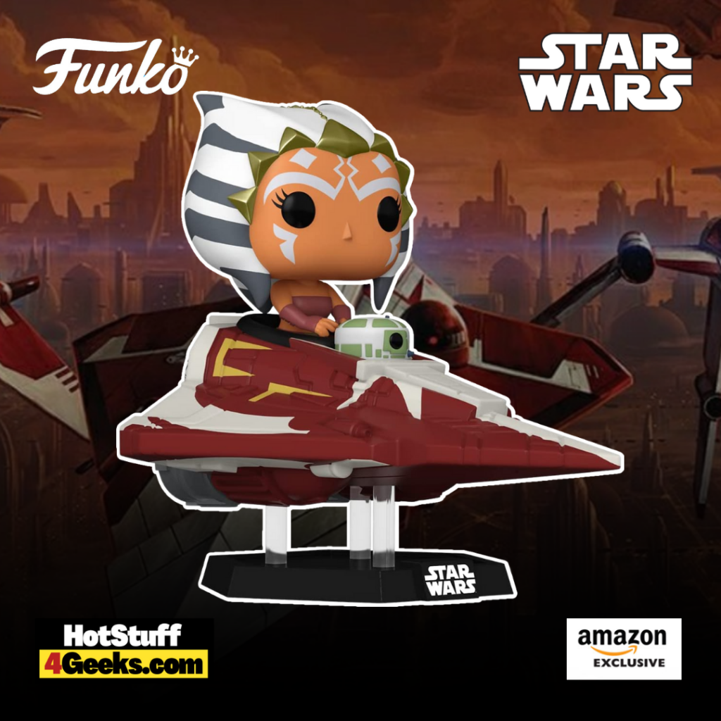 Funko Pop! Rides  Star Wars: Hyperspace Heroes – Ahsoka Tano in Delta 7 Jedi Starfighter Funko Pop! Ride Vinyl Figure – Amazon Exclusive