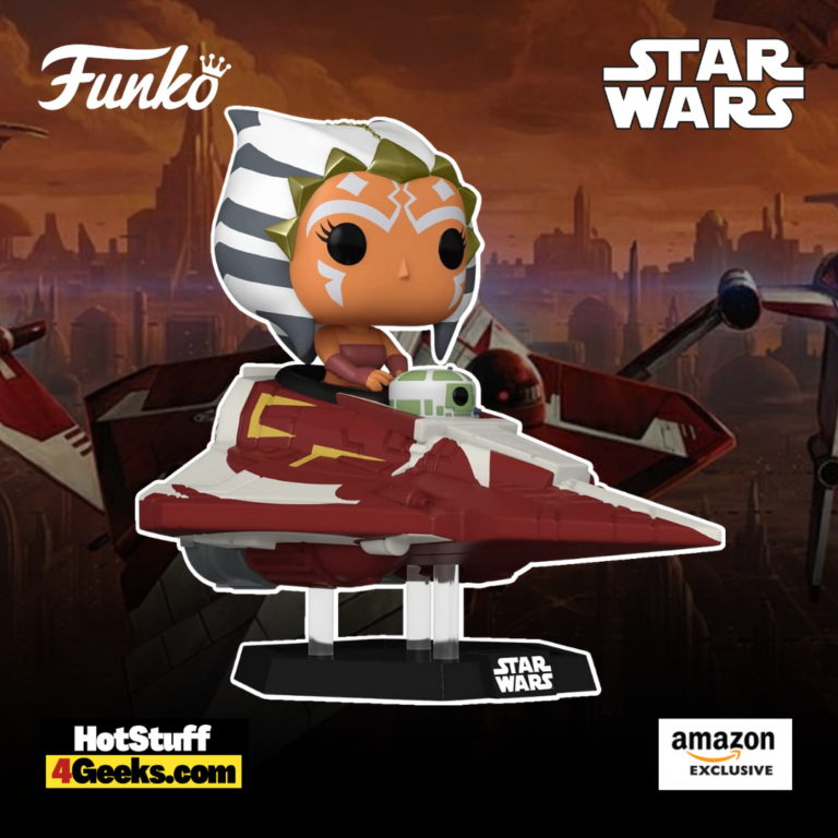 Funko Pop! Rides Star Wars: Hyperspace Heroes – Ahsoka Tano in Delta 7 Jedi Starfighter Funko Pop! Ride Vinyl Figure – Amazon Exclusive