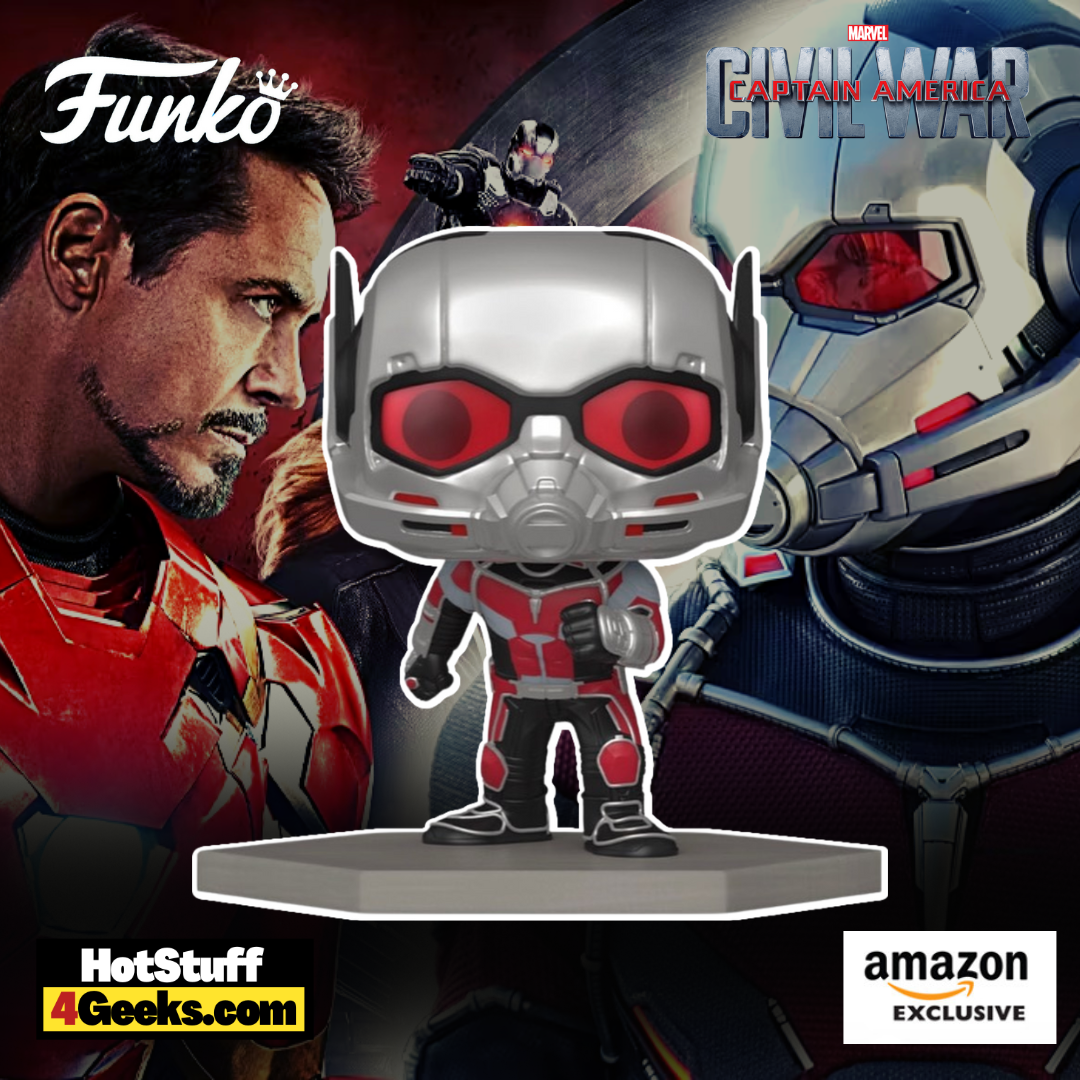 2023 NEW Civil War Build A Scene – Ant-Man Funko Pop! EXCL