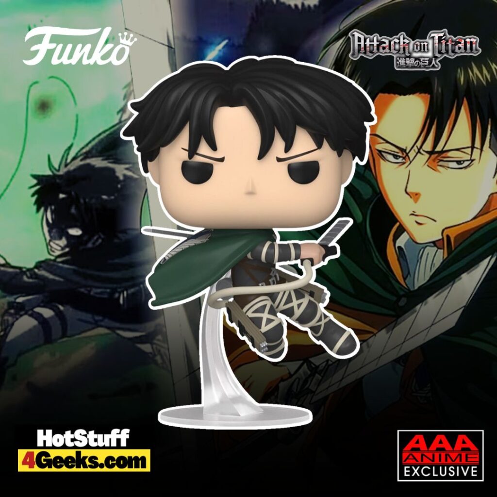 2023 NEW Attack on Titan: Captain Levi Funko Pop! AAA EXCL