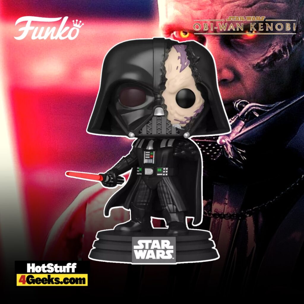 Funko Pop! Star Wars: Obi-Wan Kenobi: Darth Vader (Damaged Helmet) Funko Pop! Vinyl Figure – Walmart/Target Exclusive