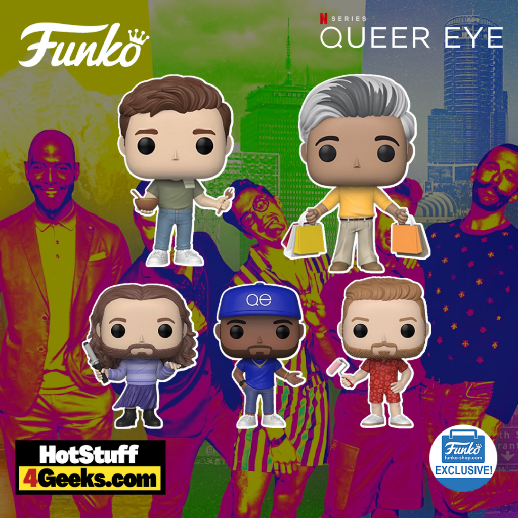 Funko Pops! With Purpose: Queer Eye Funko Pop! Vinyl Figures - Funko Shop Exclusive