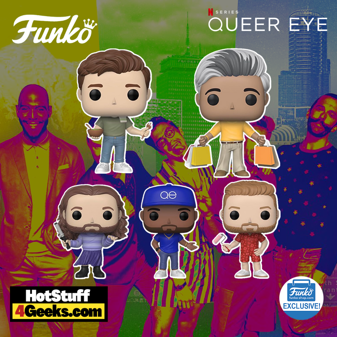 2023 NEW Queer Eye Funko Pops! Funko Shop Exclusives