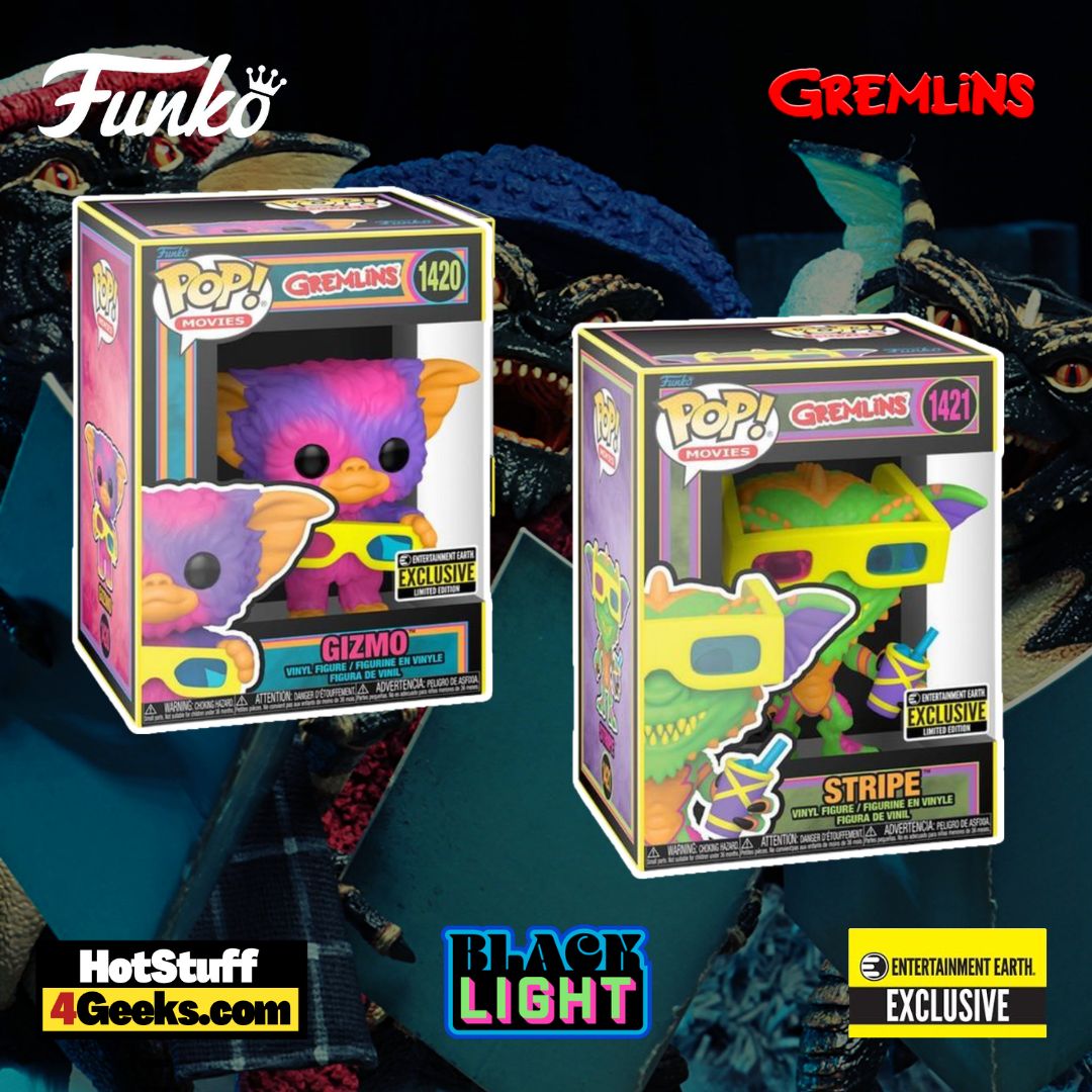 Gremlins: Gizmo Funko Pop! Vinyl Figure #1420, Black Light, Entertainm –  Hit Collectibles