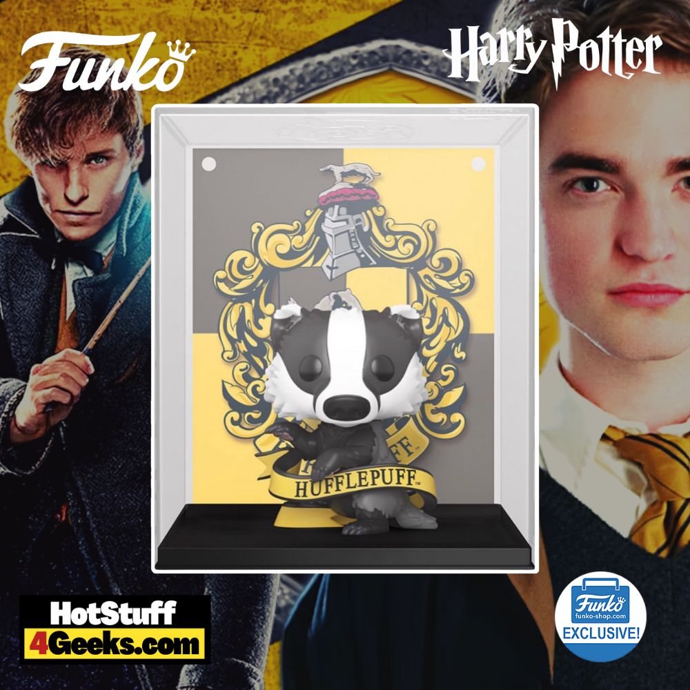 2023 NEW Harry Potter: Hufflepuff Funko Pop! Art Cover EXCL