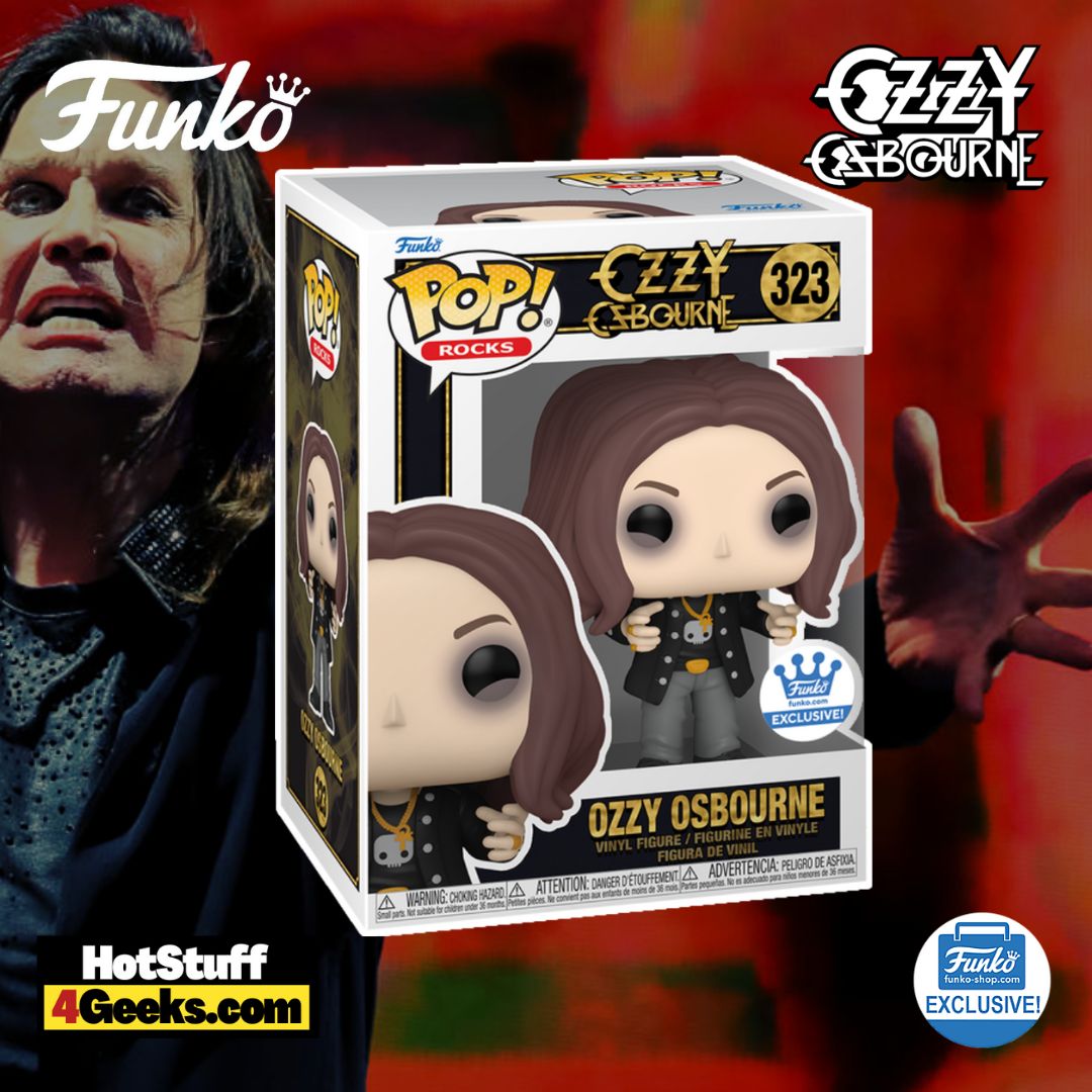 2023 Ozzy Osbourne in Suit Funko Pop! Exclusive