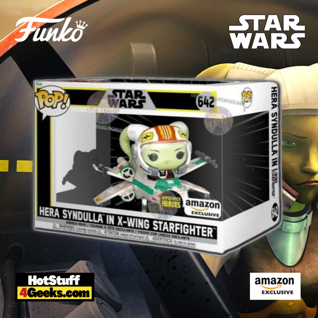 Funko Pop! Rides  Star Wars: Hyperspace Heroes - Hera Syndulla in X-Wing Funko Pop! Ride Vinyl Figure - Amazon Exclusive