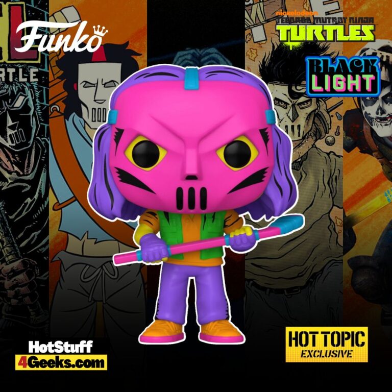 Funko Pop! Retro Toys: Teenage Mutant Ninja Turtles - Blacklight Casey Jones Funko Pop! Vinyl Figure - Hot Topic Exclusive