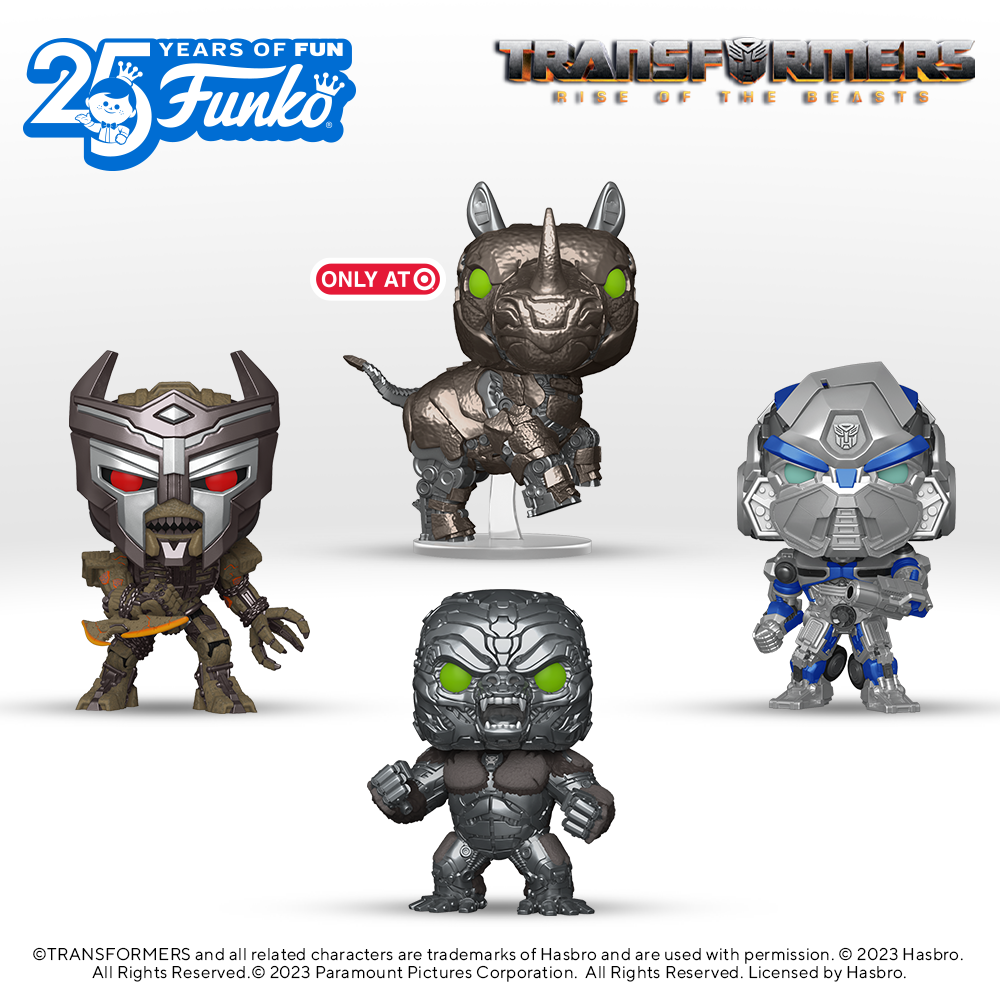 2023 NEW Transformers : Rise of the Beasts Funko Pops!