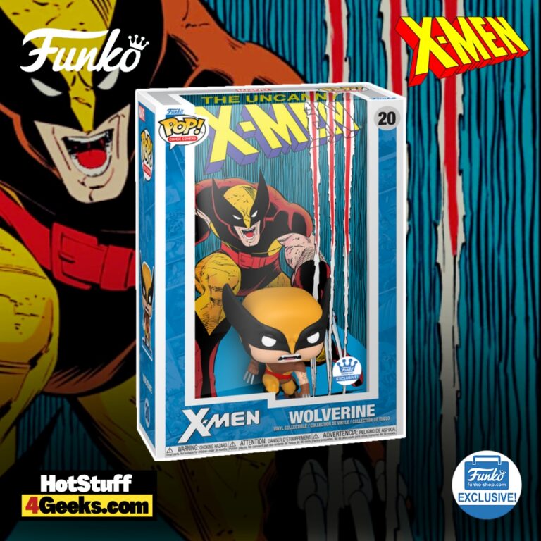 Funko Pop! Comic Cover - Wolverine (The Uncanny X-Men #207) Funko Pop! Comic Cover Vinyl Figure - Funko Shop Exclusive