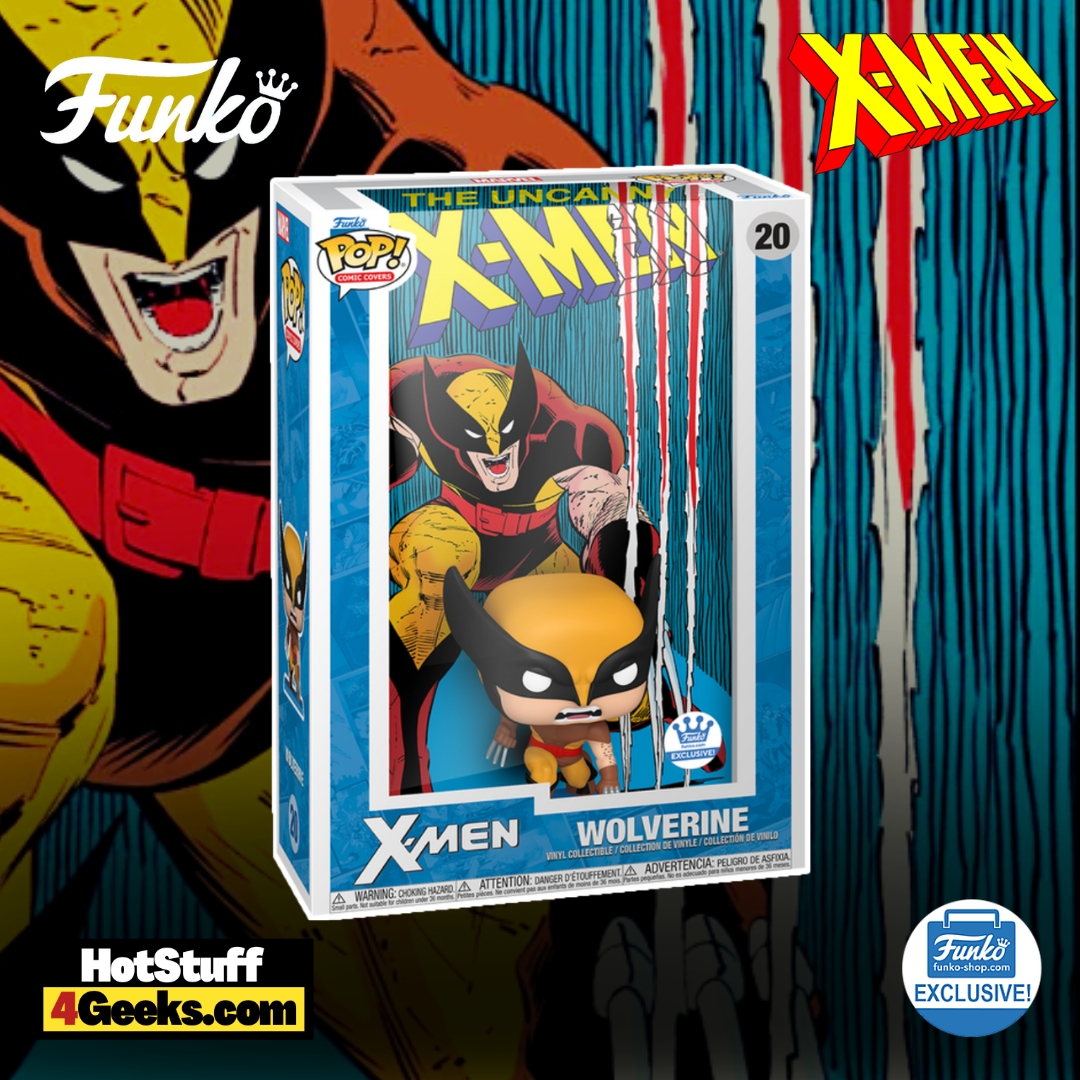 2023 NEW Wolverine: The Uncanny X-Men Funko Pop! Comic Cover