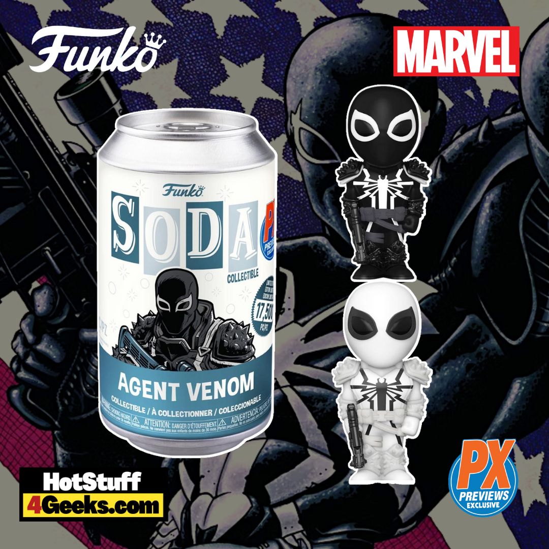 Funko Pop! Soda: Marvel - Agent Venom Funko Soda Vinyl Figure - PX Previews Exclusive