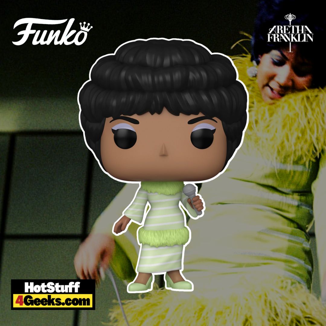 2023 Aretha Franklin (Green Dress) Funko Pop! The 70s Glamour