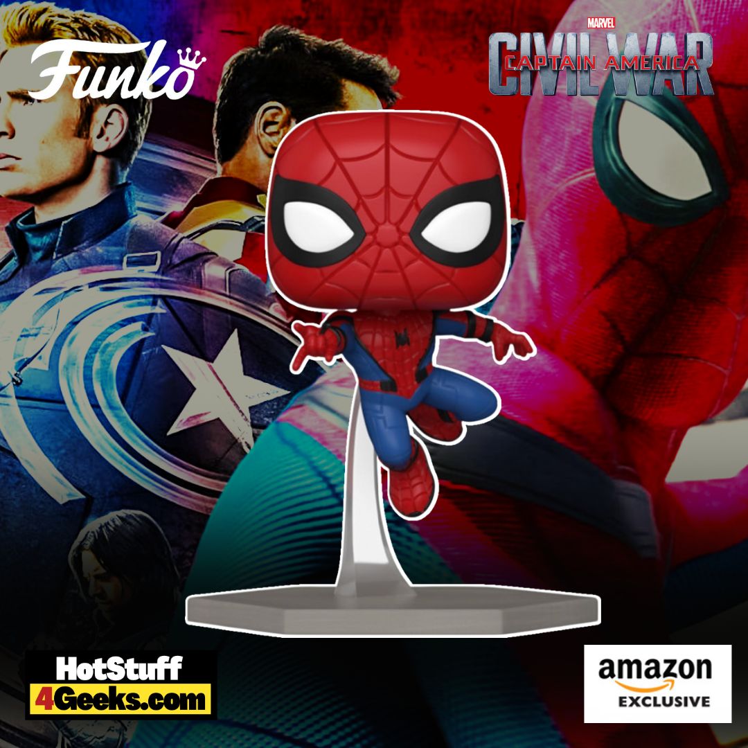 2023 NEW Civil War Build A Scene – Spider-Man Funko Pop!