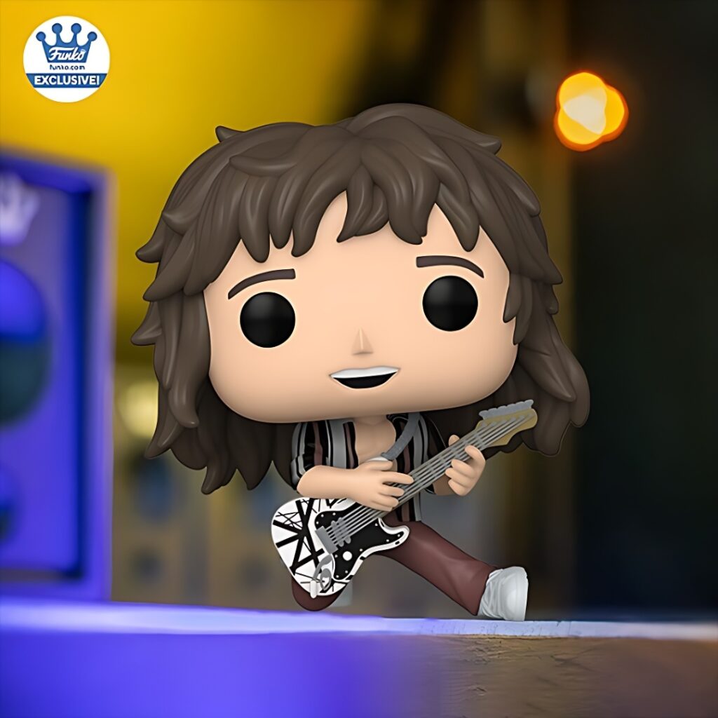 2023 NEW Eddie Van Halen with Guitar Funko Pop! Exclusive