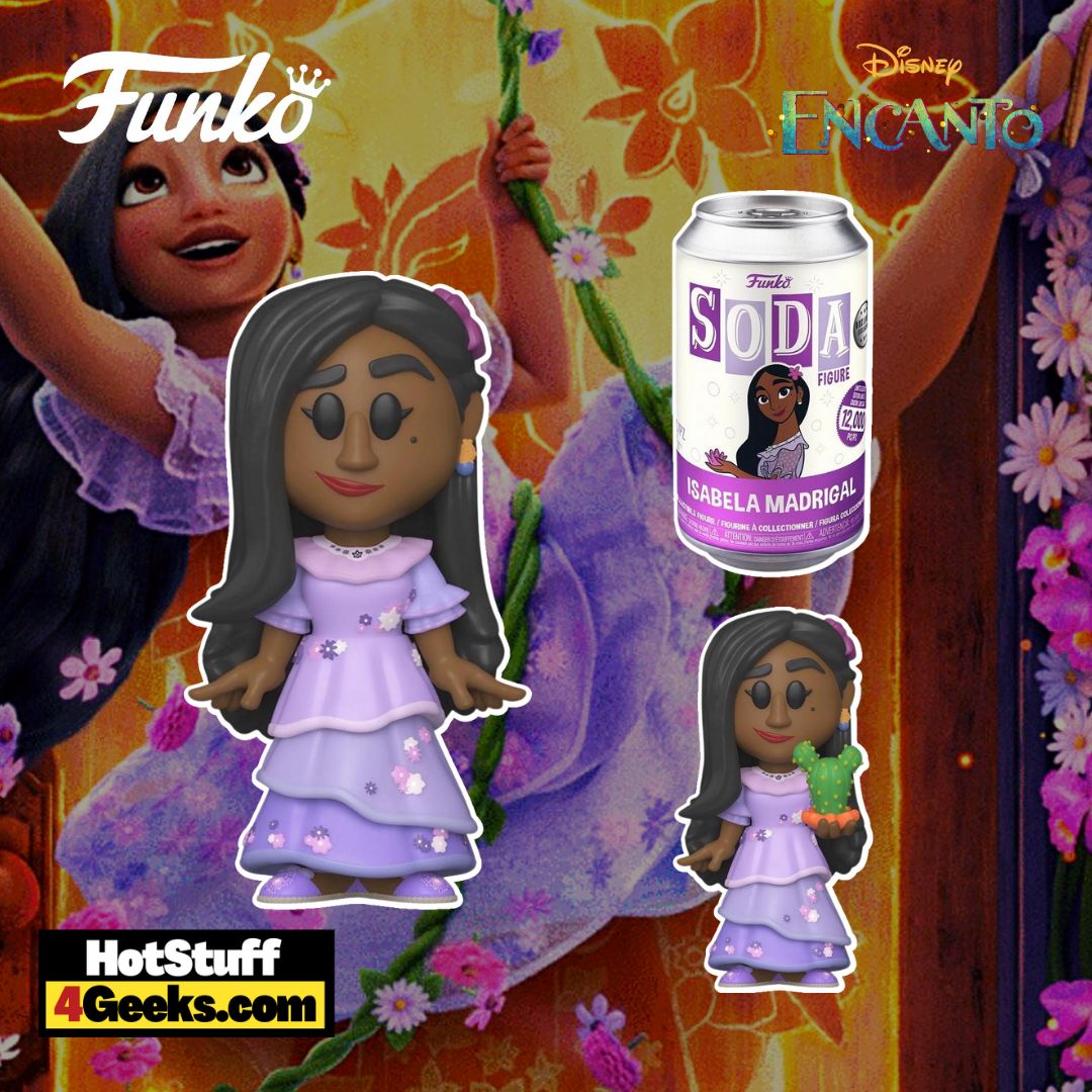 2023 NEW Encanto: Isabela Madrigal Funko Soda! Exclusive