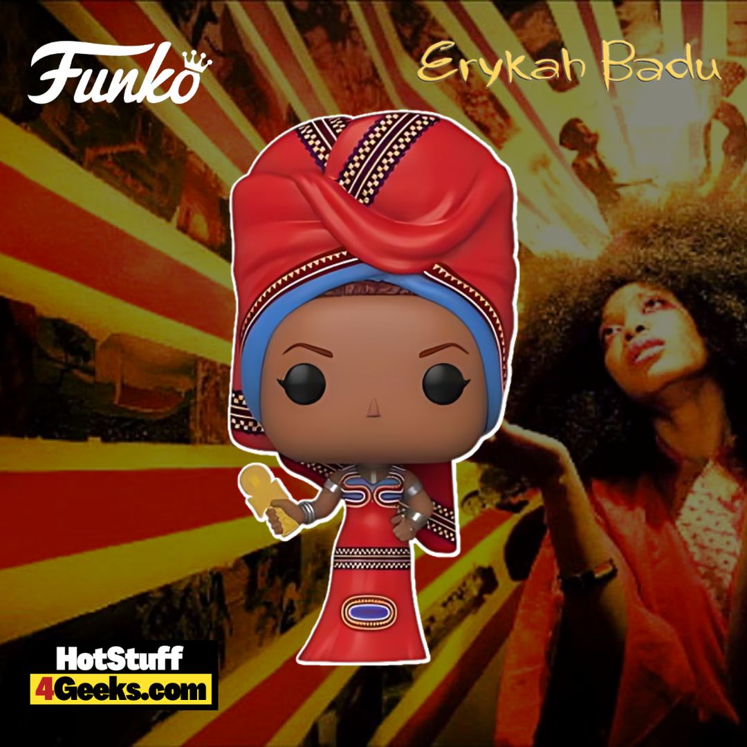 2023 NEW Rocks: Erykah Badu Funko Pop! An Artistic Homage