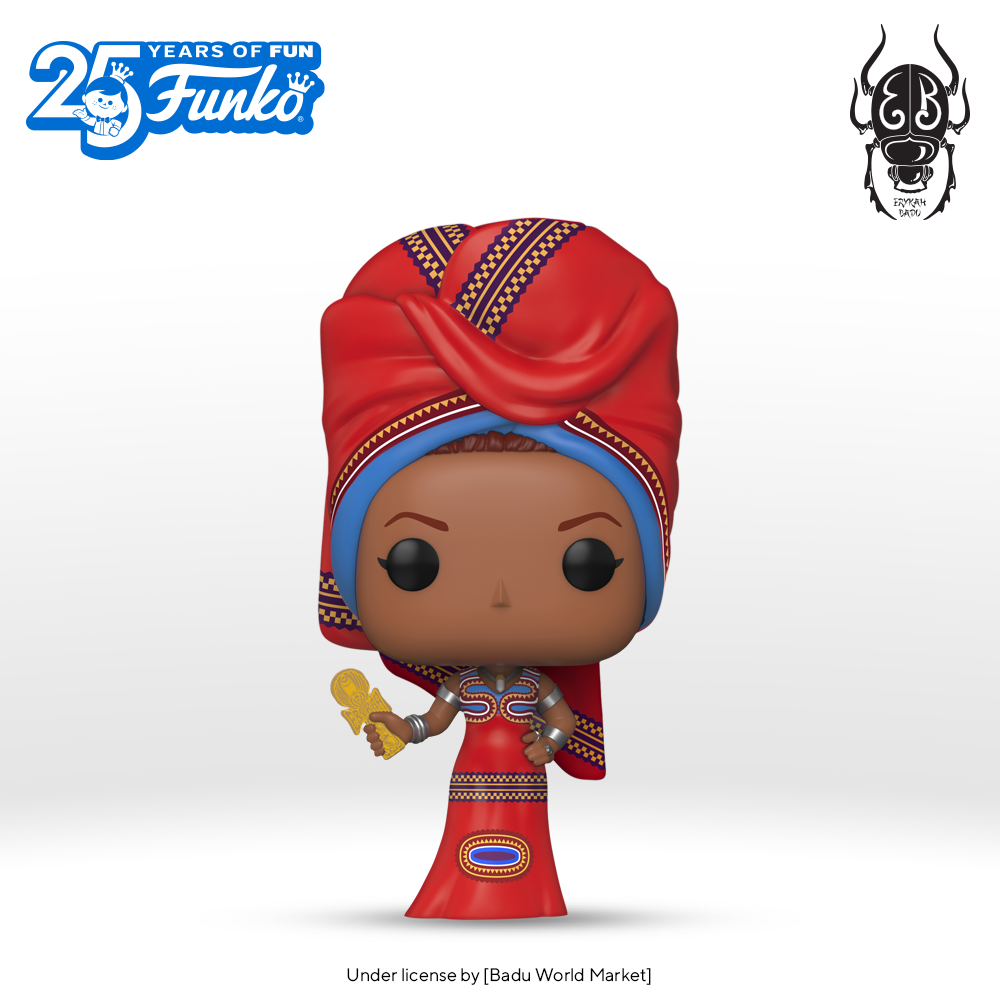 Funko Pop! Rocks: Erykah Badu in Red Dress Funko Pop! Vinyl Figure