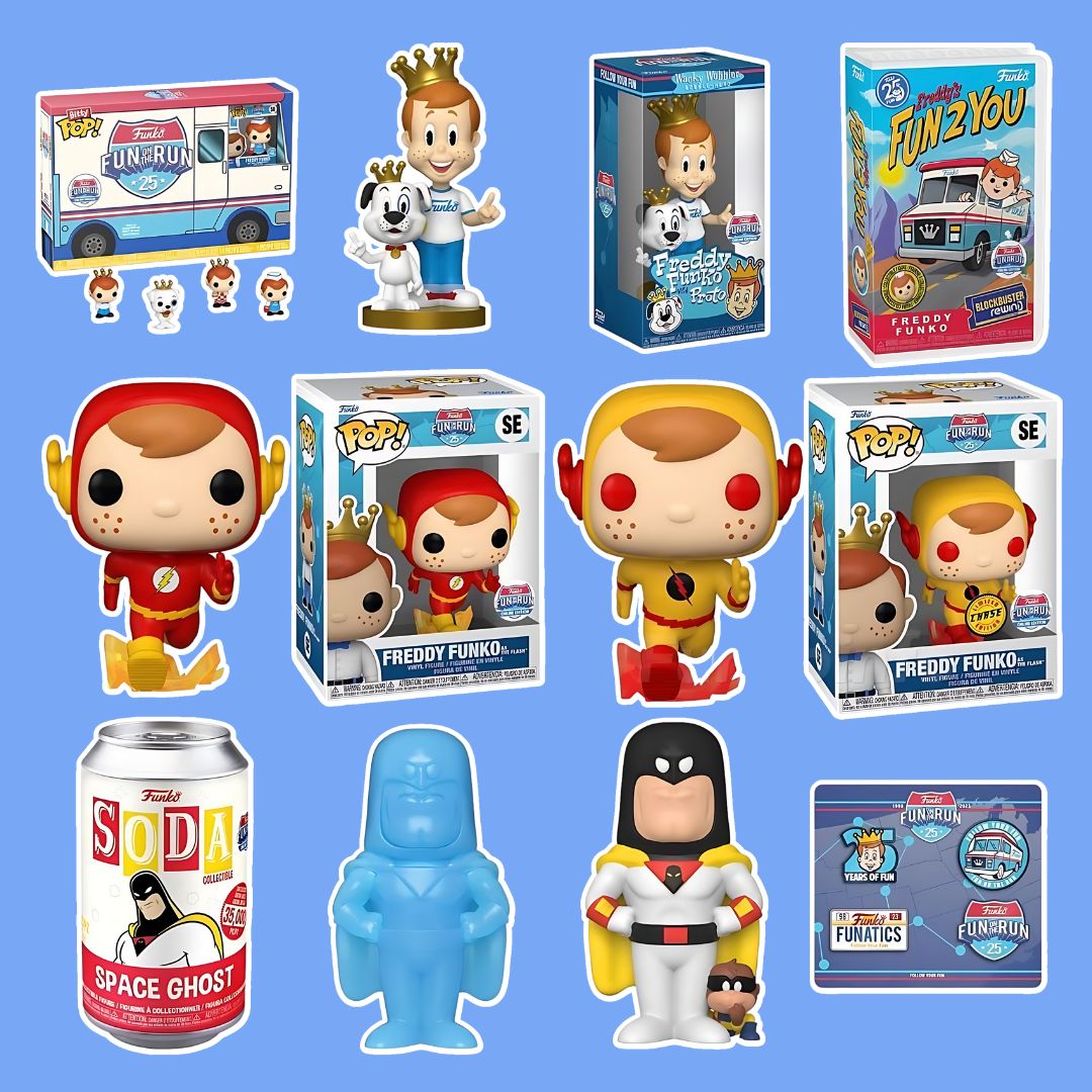 NEW Funko FUN on the Run Box 2023 Editon! Pops, Sodas & More