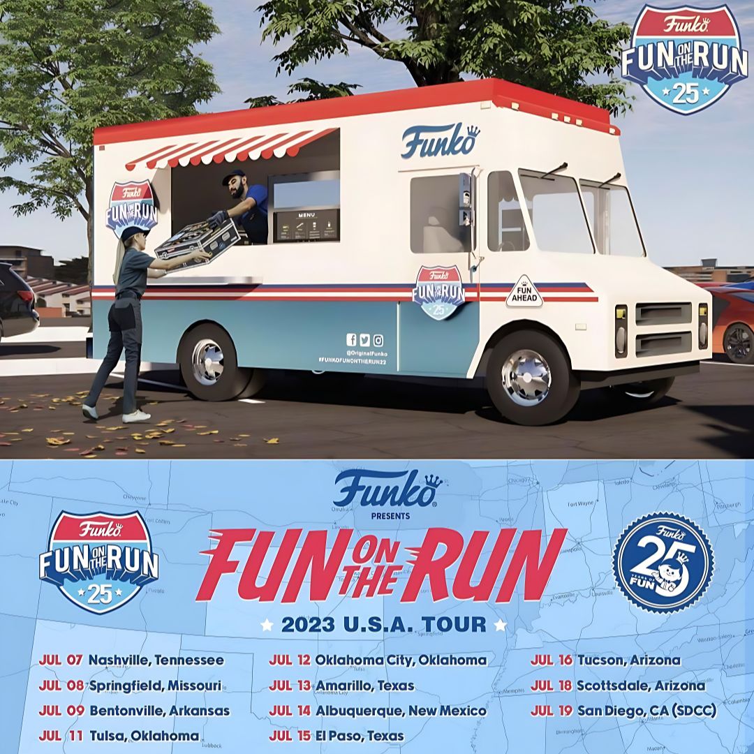 fun on the run funko tour