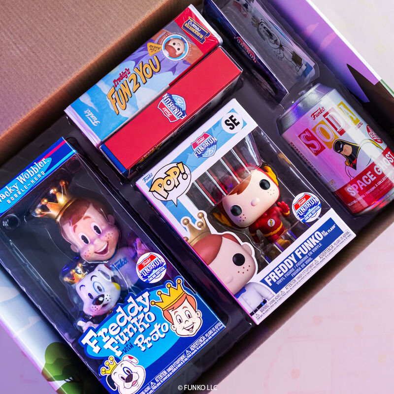 Funko FUN on the Run Box 2023 Editon! Pops, Sodas & More