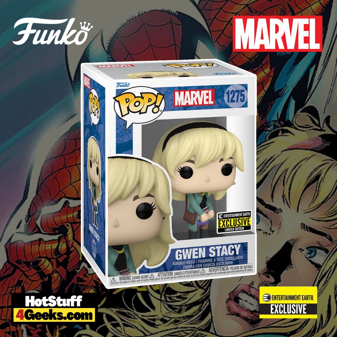 Funko Pop! Marvel: Gwen Stacy Funko Pop! Vinyl Figure - Entertainment Earth Exclusive