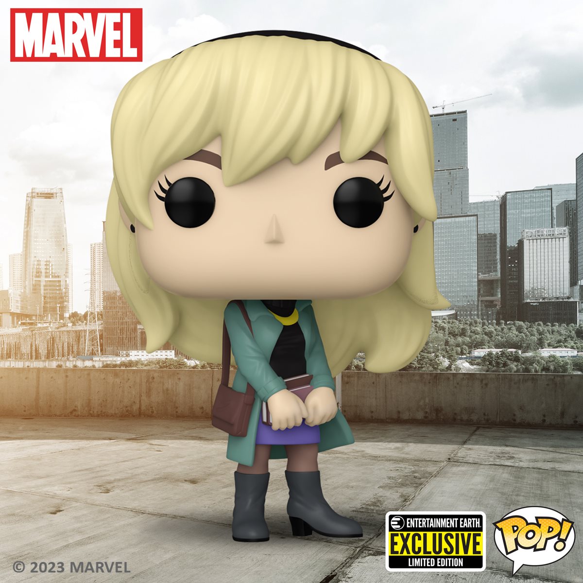 Funko Pop! Marvel: Gwen Stacy Funko Pop! Vinyl Figure - Entertainment Earth Exclusive