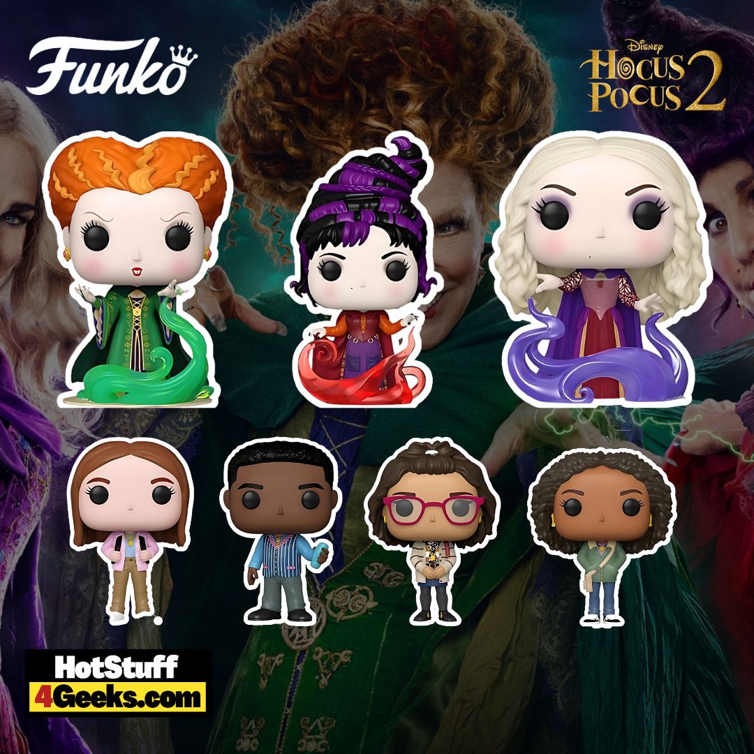 2023 NEW Hocus Pocus 2 Funko Pops! New Adventures Old Charms