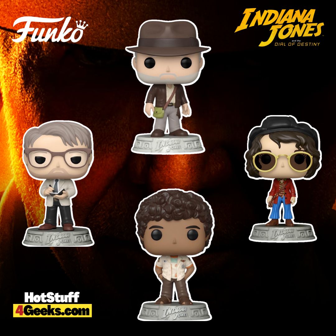 2023 NEW Indiana Jones & The Dial of Destiny Funko Pops!