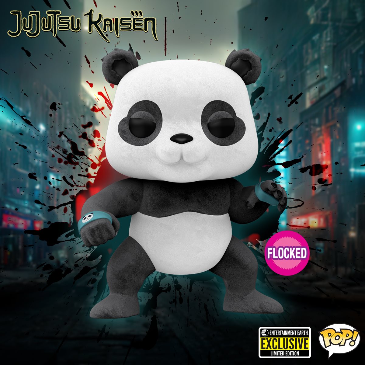 Funko Pop! Animation: Jujutsu Kaisen: Panda (Flocked) Funko Pop! Vinyl Figure – Entertainment Earth Exclusive