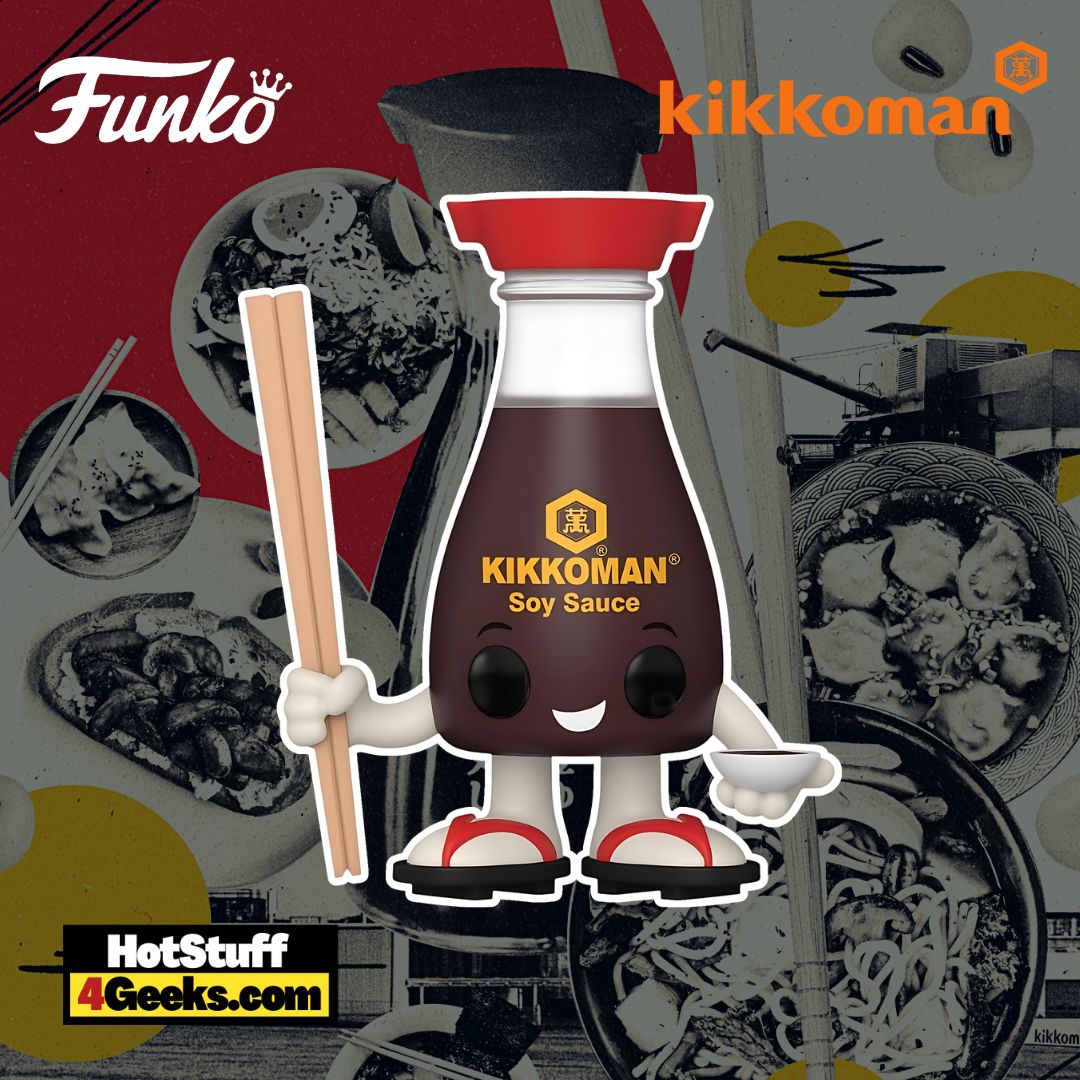 2023 NEW Kikkoman Soy Sauce Funko Pop! Ad Icon: A Toast to Tradition